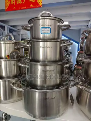 High Quality 4pcs HausRoland Stainless Steel Pot