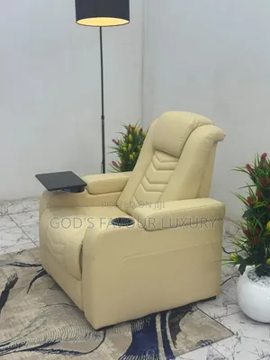 This Cream-Colored Luxury Electric Reclining.