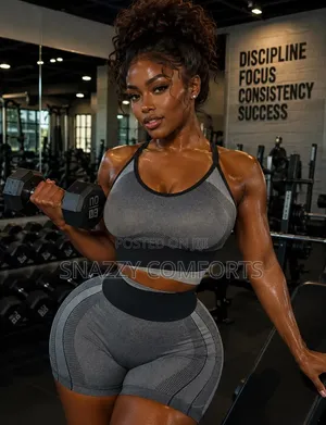 High-Waist Tummy Control Seamless Gym / Activewear Set