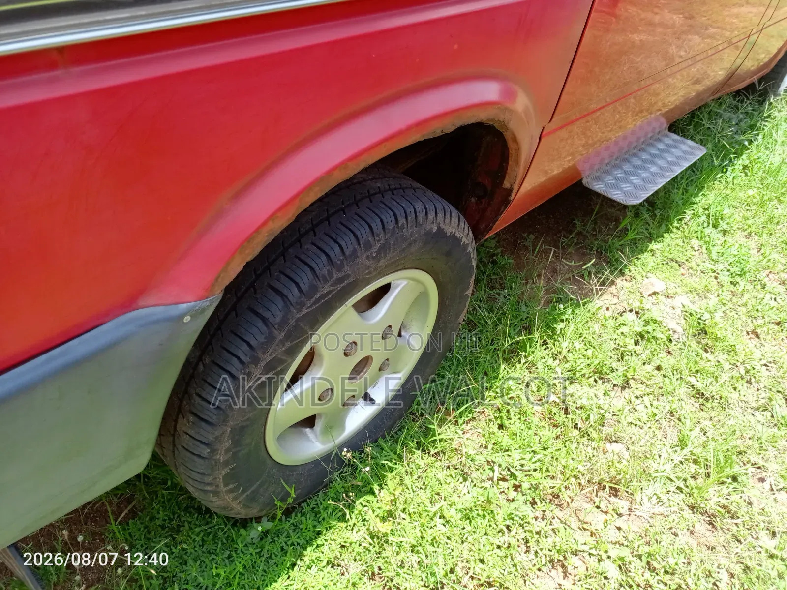 Ford Transit 2005 Red