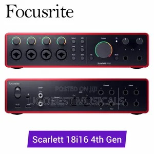 Focusrite Scarlett 18i16 4th Gen USB Audio Interface / SoundCard