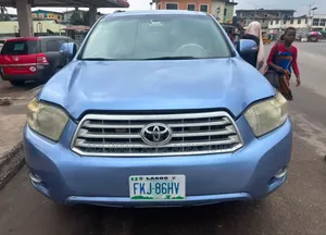 Toyota Highlander 2008 Blue