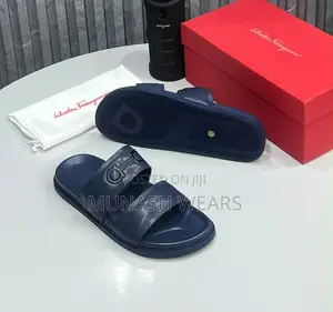Salavatore Feragamo Leather Slipers 40-46 Available