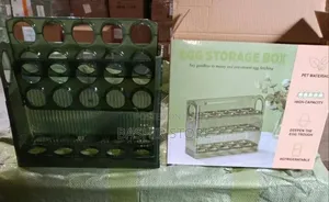 3-Layer Stackable PET Plastic Egg Storage Container