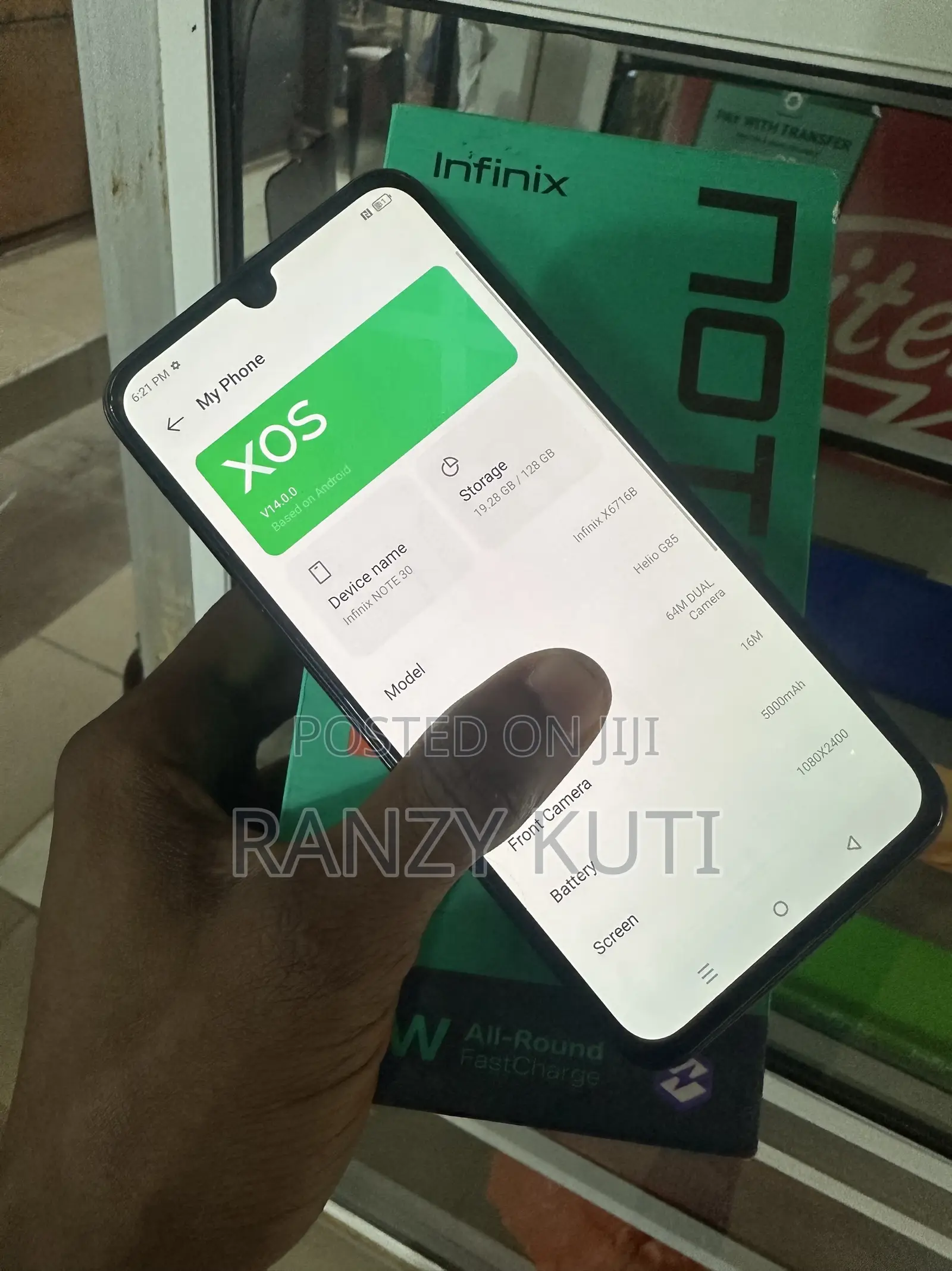 Infinix Note 30 128 GB Blue