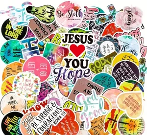 Christian Stickers – 20pcs Faith Bible Sticker Pack