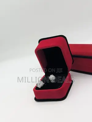 Magnetic Non Pierce Men's Ski Bull Earrings Silver