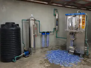 Complete Pure Water Production Machine Setup With Dingli AS1000