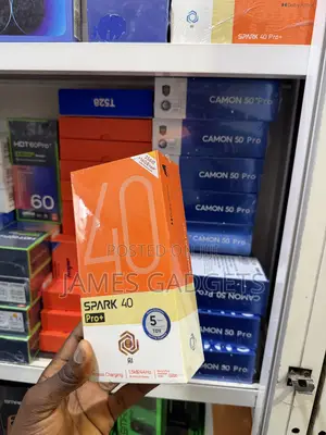 New Tecno Spark 40 Pro+ 256 GB