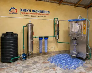 Complete Pure Water Production Line With Packaging Machine