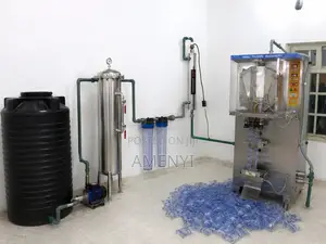 Complete Pure Water Factory Setup Machines and Equipment