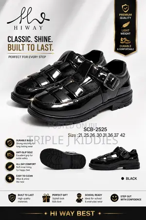 Boy School Shoe