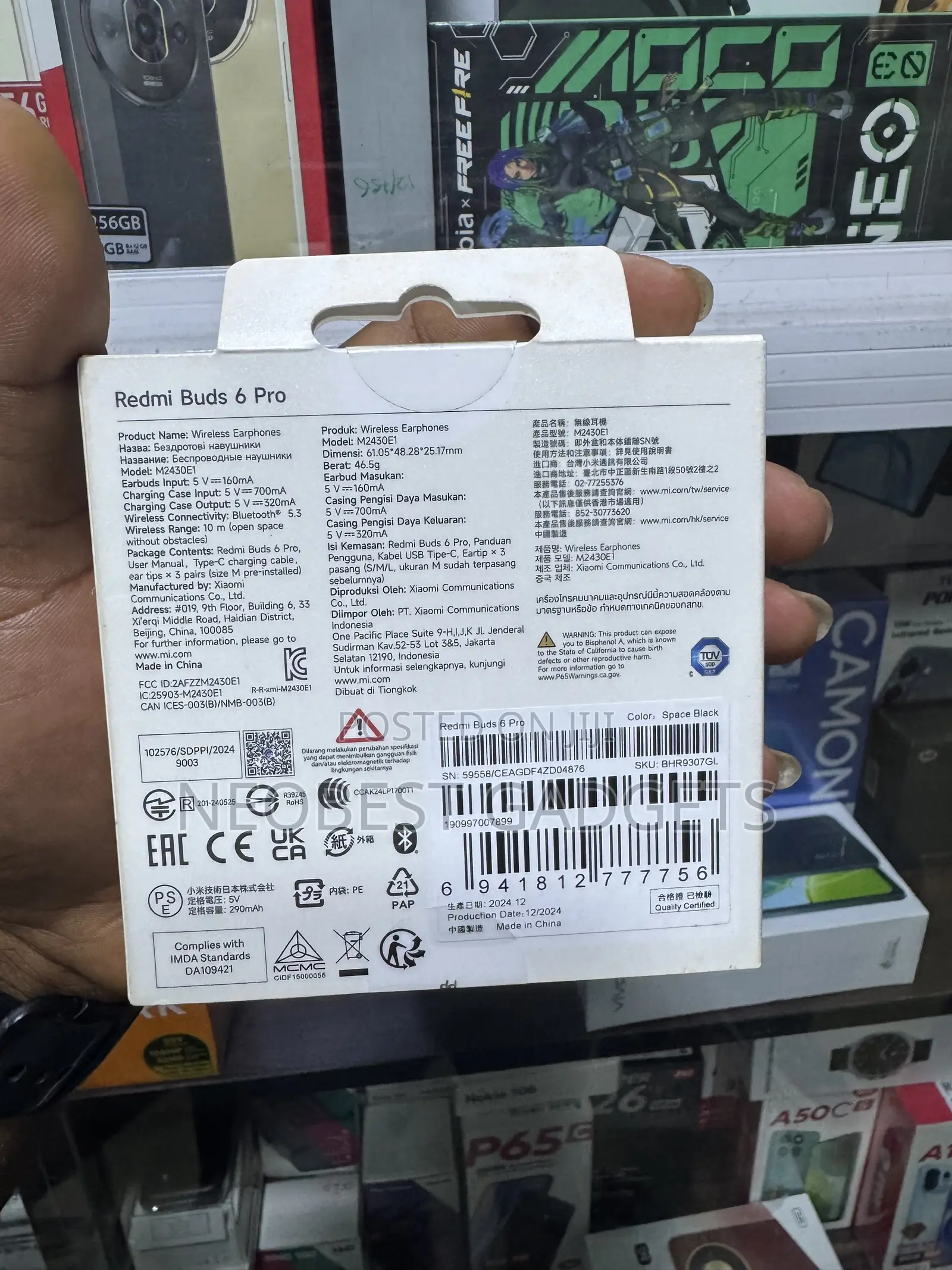 Redmi Buds 6 Pro