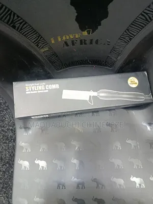 Electric Hair Straightening Comb – Hot Styling Comb for Smooth Hair
