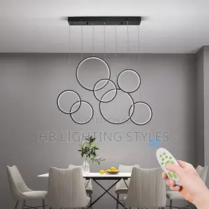 Modern Rings Led Dining Room Pendant Light