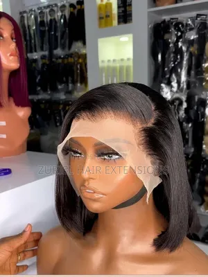 Full Frontal Double Drawn Bob Hair