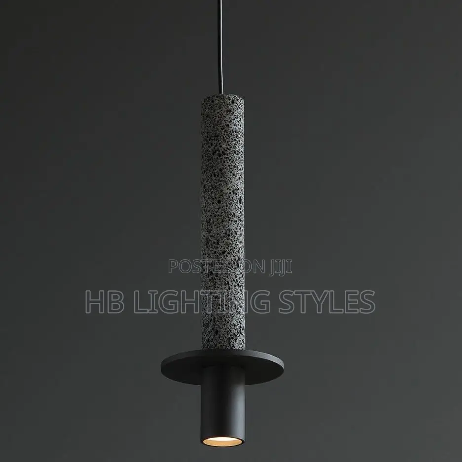 New Modern Classical Texture Stone Pendant Light