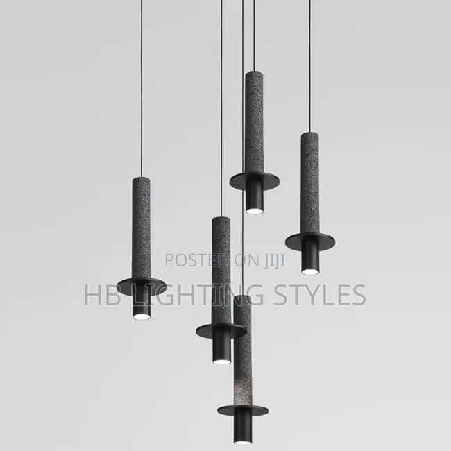 New Modern Classical Texture Stone Pendant Light