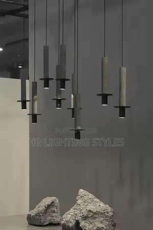 New Modern Classical Texture Stone Pendant Light
