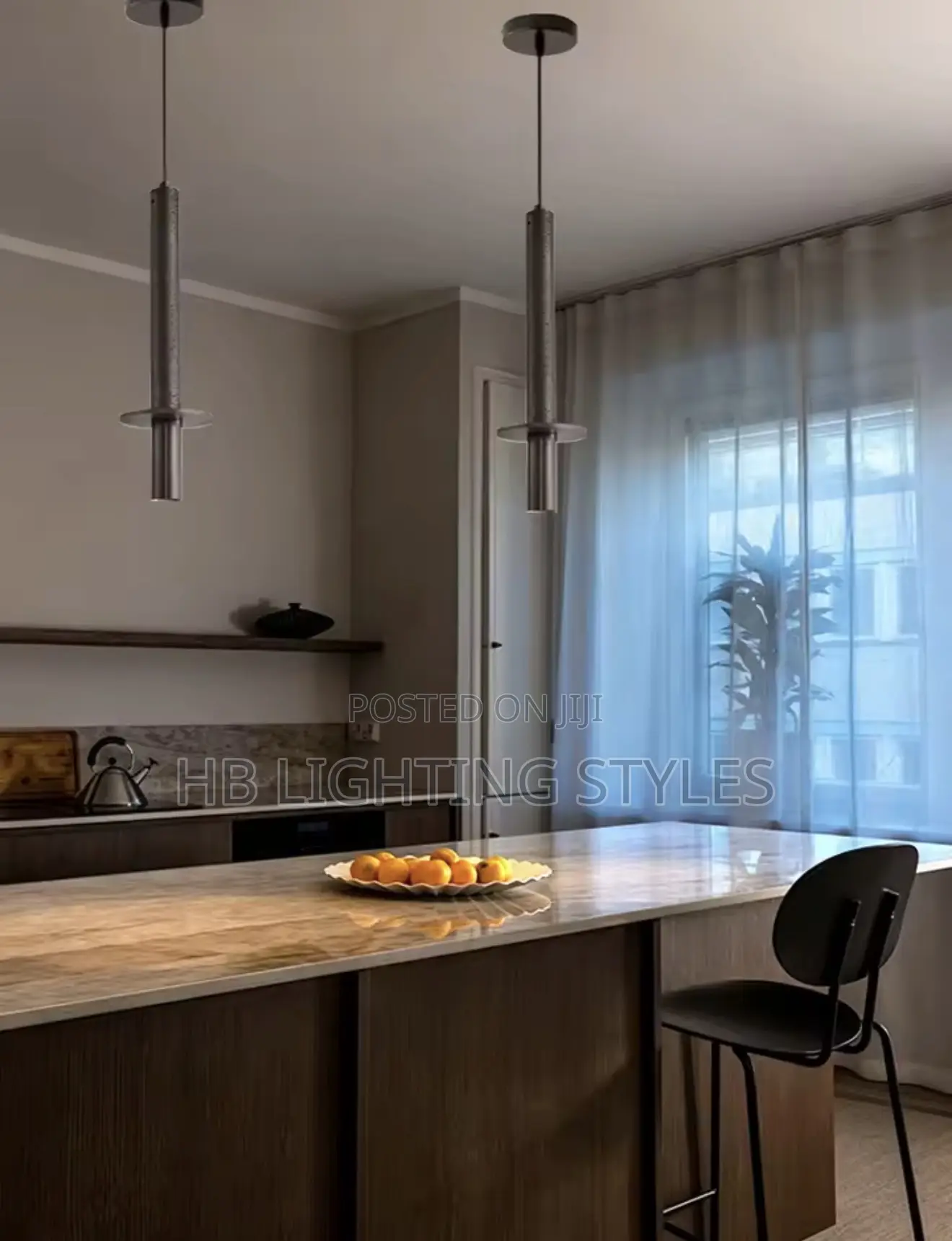 New Modern Classical Texture Stone Pendant Light