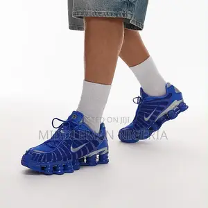 Nike Shox Tl Hyper Royal Blue/Metallic Silver Sneakers