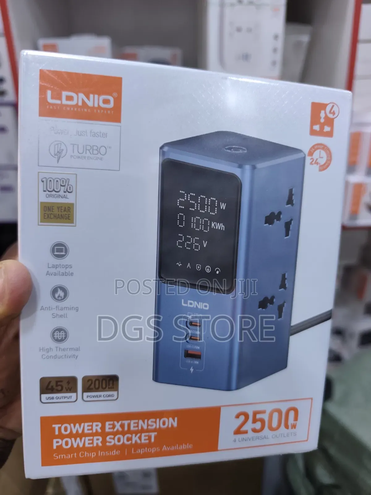 Ldnio Tower Extension Power Socket SC2