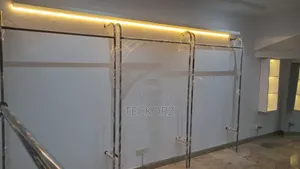 Black Wall Mounted Clothing Rack