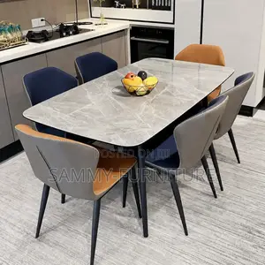 Luxury Modern Dining Table Set – 6 Seater | Payment on Delivery