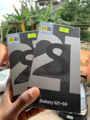 New Samsung Galaxy S21+ 5G 128 GB Black