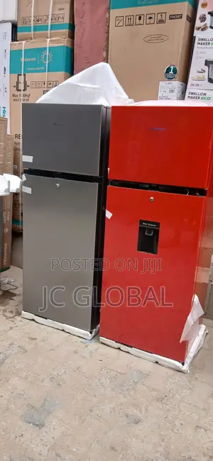 Original Hisense Double Doors Refrigerator
