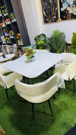 Brand New 4 Sitters Marble Dining Table
