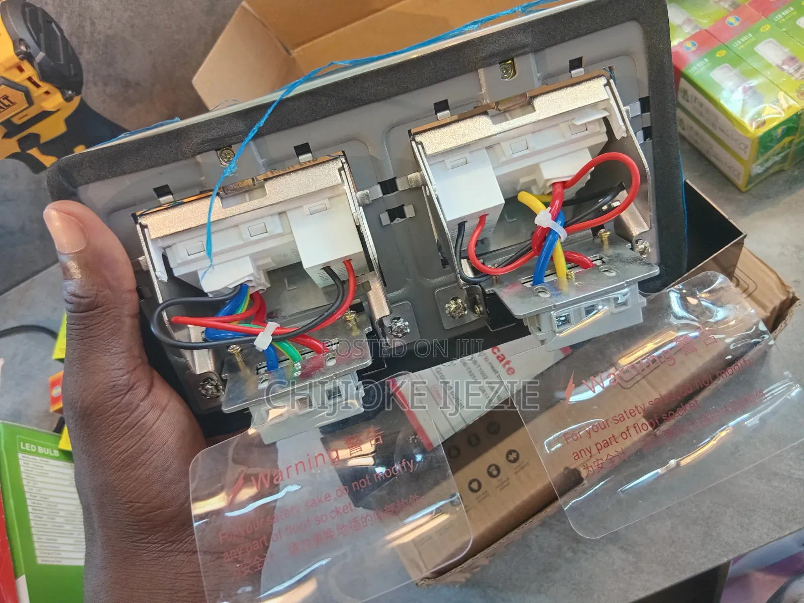 Floor Sockets Double