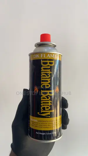 DK Flame Butane Gas Canister 220g for Portable Stoves Torches