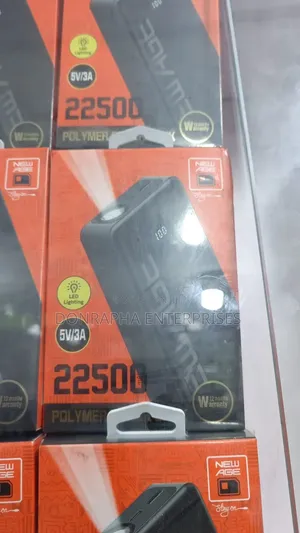 New Age 22,500mAh Power Bank – Fast Charging High Capacity