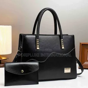 High Quality Luxury Bag in Black and Brown