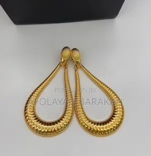 Golden Tear Earrings