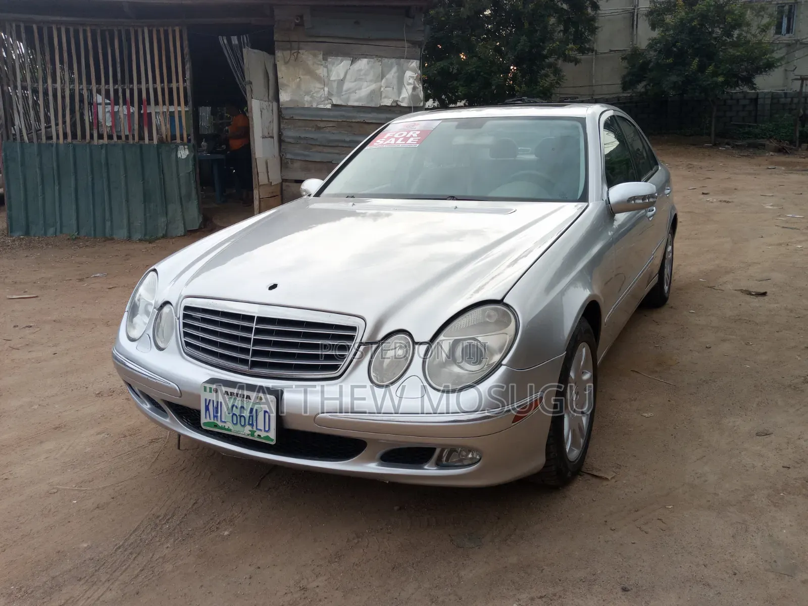 Mercedes-Benz E320 2005 Silver