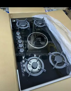 4 Burner Electric Gas Cooker With Hot Plate High End Quality