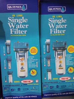 Inline Single Water Filter