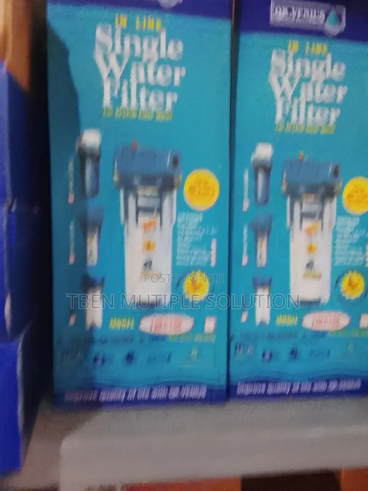 Inline Single Water Filter