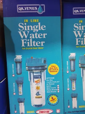 Inline Single Water Filter