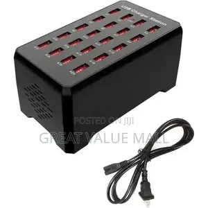 20 Port USB Charging Stations