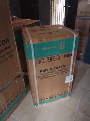 Brand New Hisense 90liter Refrigerator of 220 - 240 Voltage - 2 Shelf