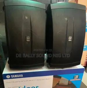 Yamaha 130W Professional PA Speakers – Pair