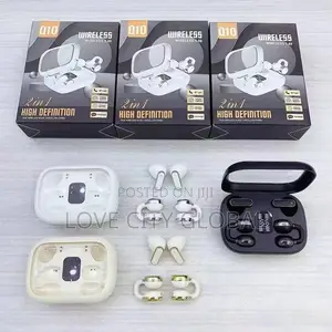 CYXG Q10 Earphone TWS Bluetooth 5.3 2in1 Earbuds Wit LED Touch Cont