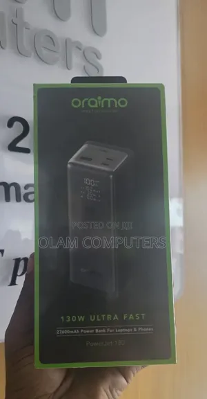 Oraimo 130w Ultra Fast Power Bank