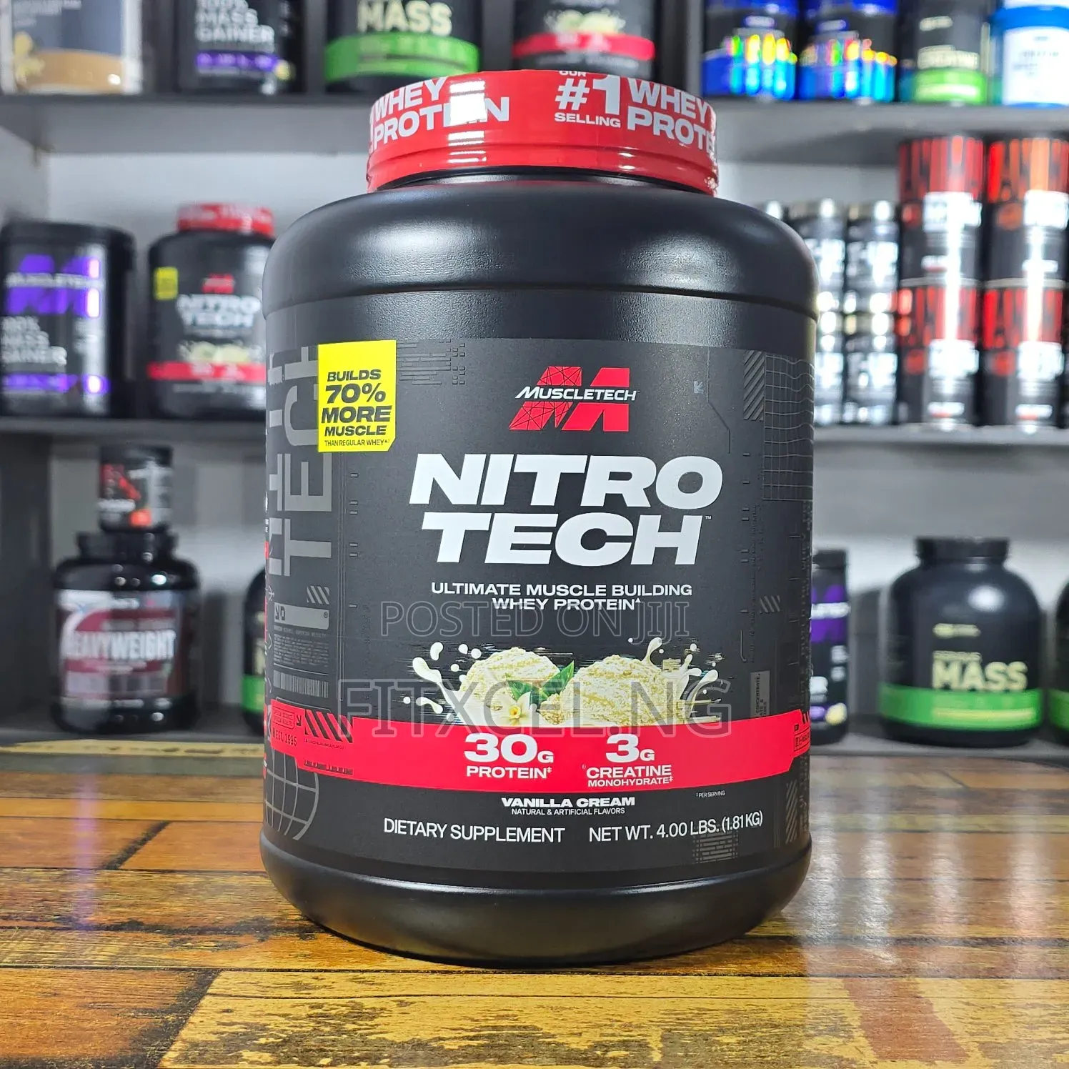 Muscletech Nitrotech Whey Protein | 4Lbs