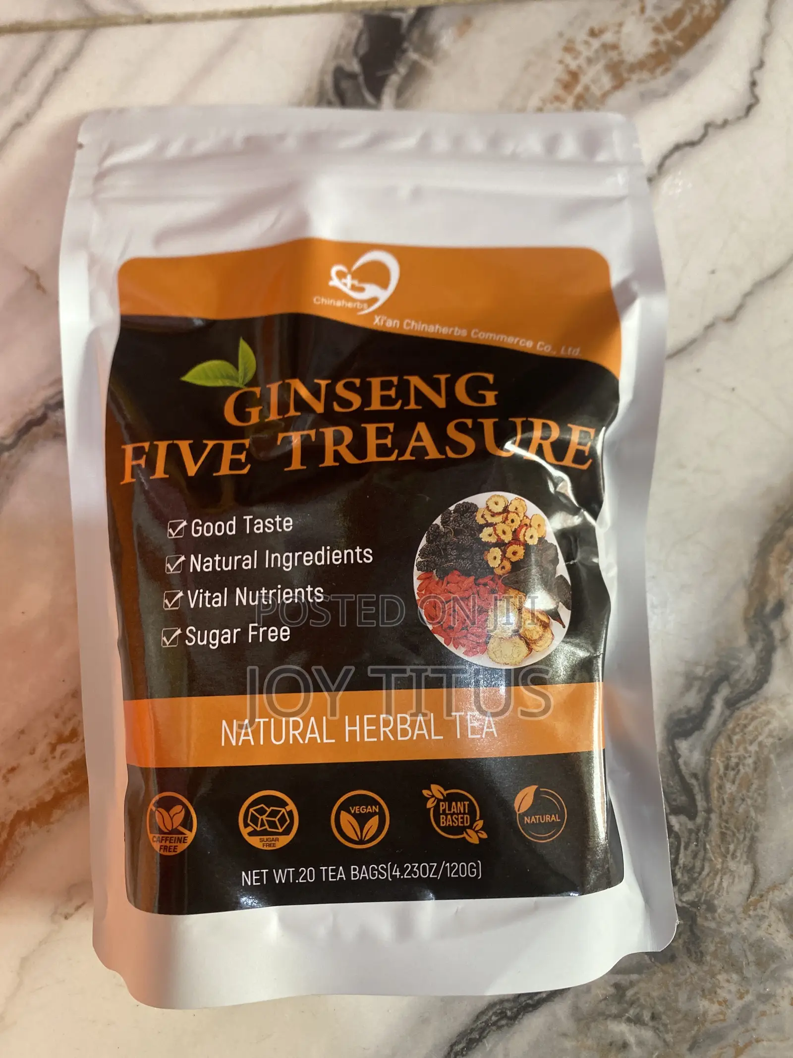 Gingeng Five Treasure Herbal Tea