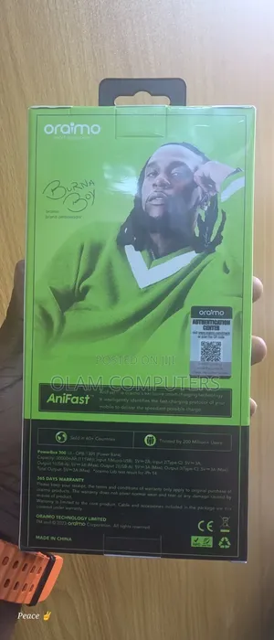 Oraimo 30000mAh 15W Power Bank