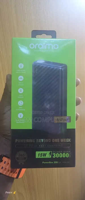 Oraimo 30000mAh 15W Power Bank